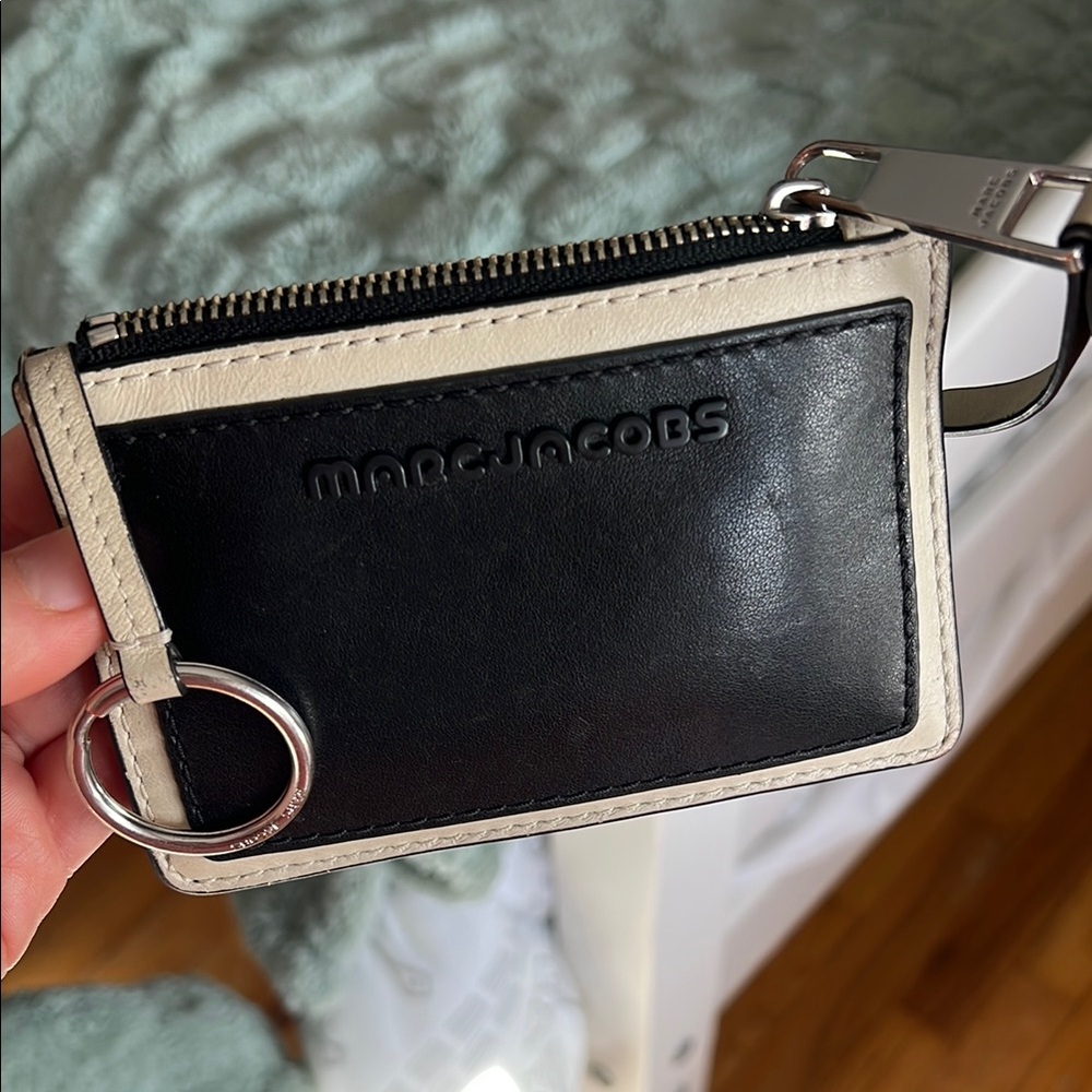 Marc Jacobs Black and Cream wallet